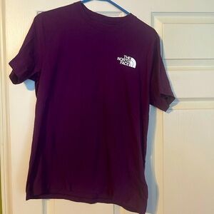Purple Women’s North Face T-Shirt size medium worn once